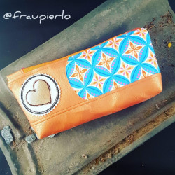 Stickdatei - Doodle Kreis Herz